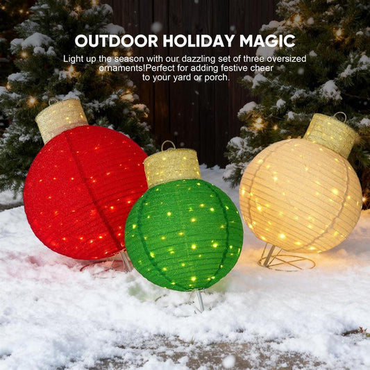 Outdoor Christmas Ornaments
