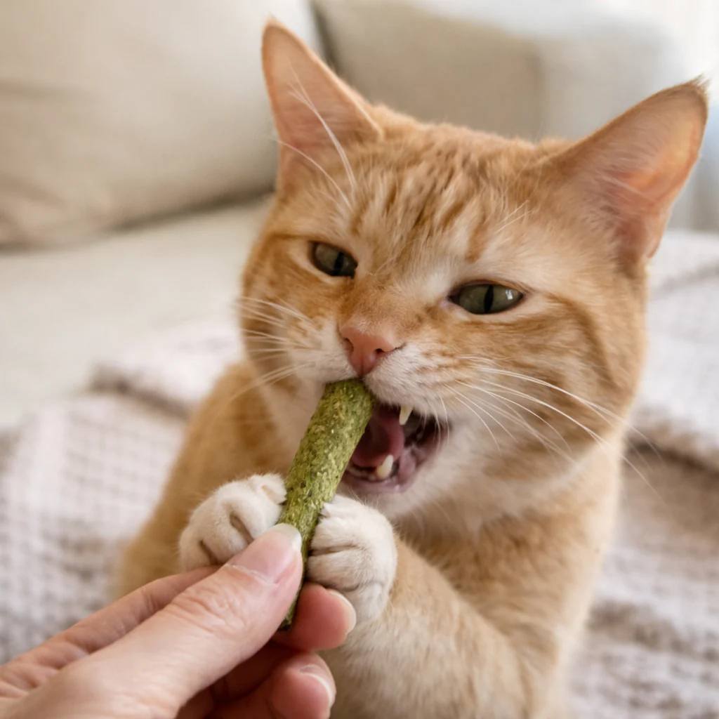 Cat Grass Chewing Sticks