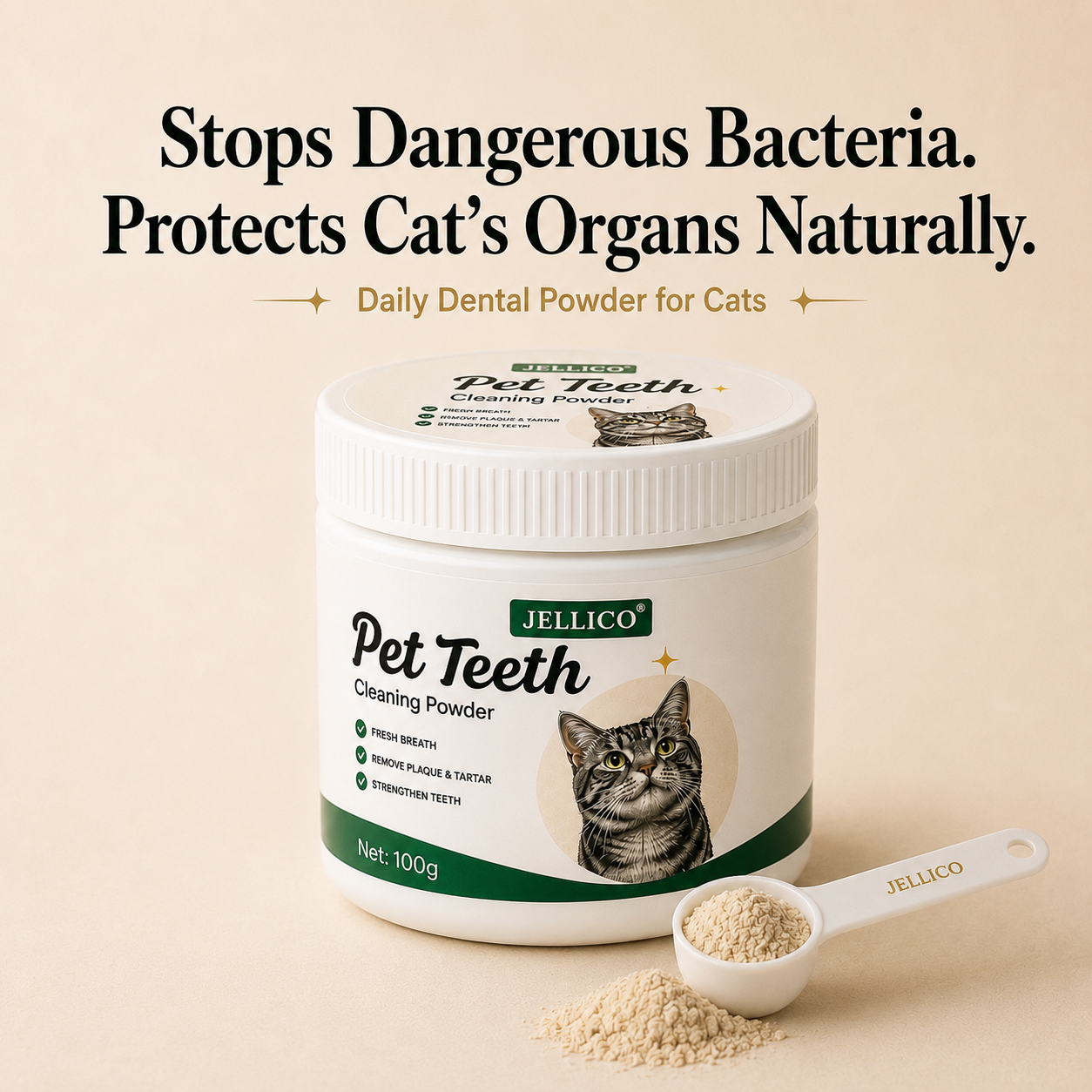 Jellico™ Cat Dental Powder