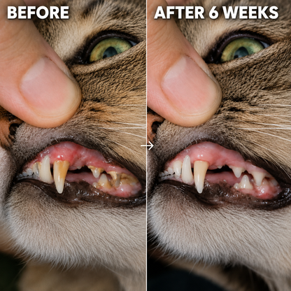 Protect Your Cat's Teeth at Home In Seconds a Day